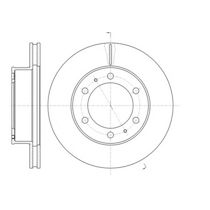 Photo Brake Disc KAWE 6120510