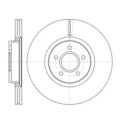 Photo Brake Disc KAWE 6122310