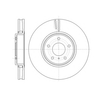 Photo Brake Disc KAWE 6124410