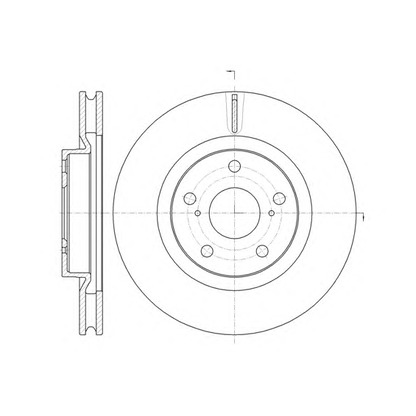 Photo Brake Disc KAWE 6125910