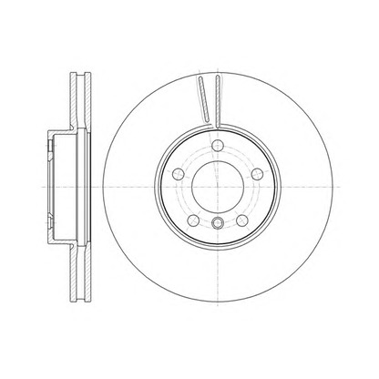 Photo Disque de frein KAWE 6130710