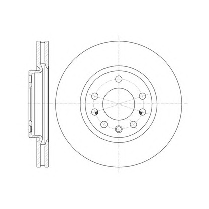 Photo Brake Disc KAWE 6131810