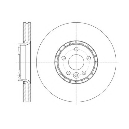 Photo Brake Disc KAWE 6131910