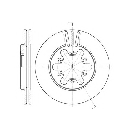 Photo Brake Disc KAWE 645010