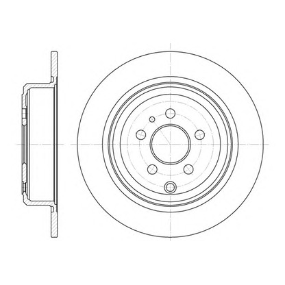 Photo Brake Disc KAWE 650200