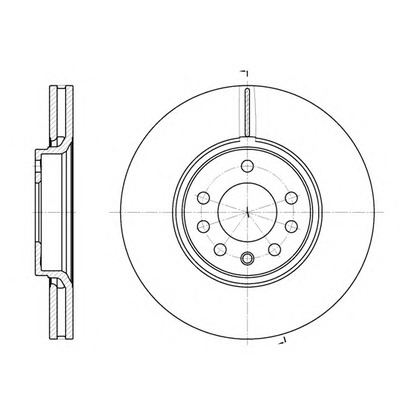 Photo Brake Disc KAWE 668710