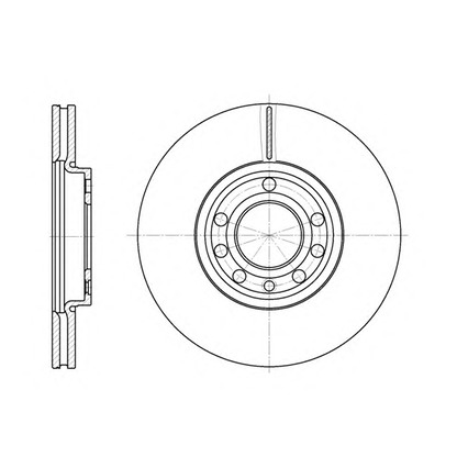 Photo Brake Disc KAWE 668910