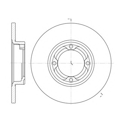 Photo Brake Disc KAWE 683200