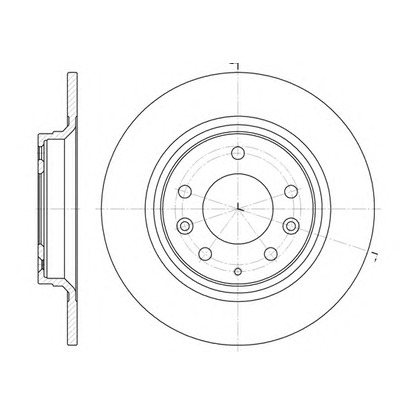 Photo Disque de frein KAWE 688100