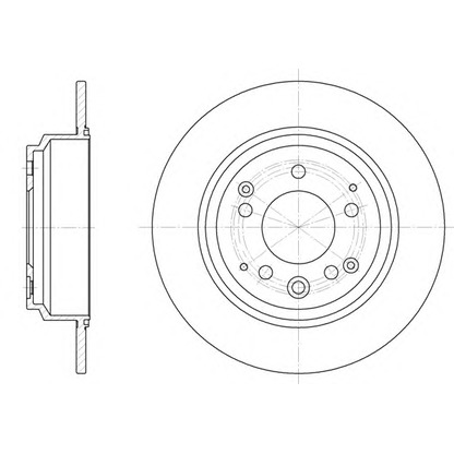 Photo Brake Disc KAWE 692200