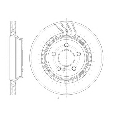 Photo Brake Disc KAWE 696310