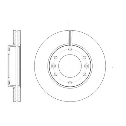 Photo Brake Disc KAWE 6139610