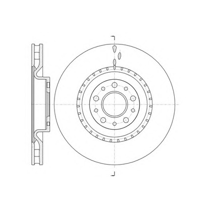 Photo Brake Disc KAWE 6145810