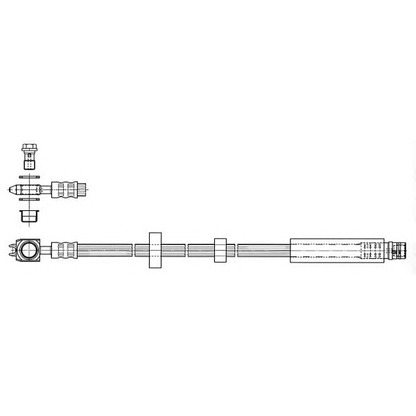 Photo Brake Hose KAWE 512304