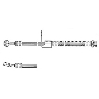 Photo Brake Hose KAWE 512478