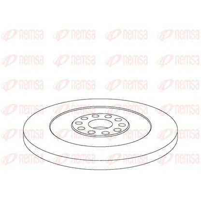 Photo Brake Disc KAWE NCA103210