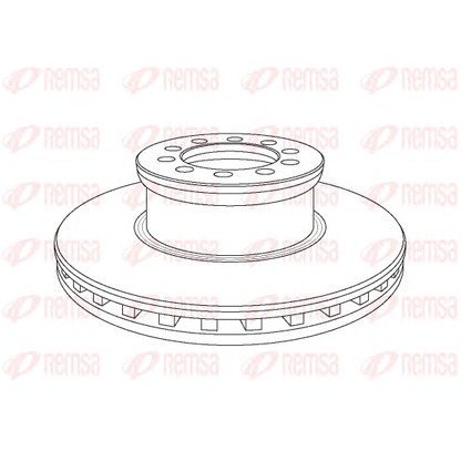 Photo Brake Disc KAWE NCA105320