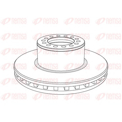 Photo Brake Disc KAWE NCA105520