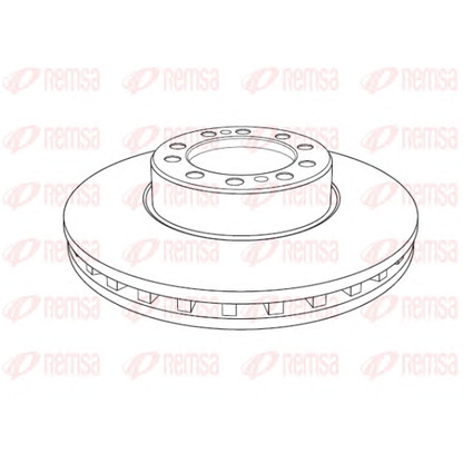 Photo Brake Disc KAWE NCA119320