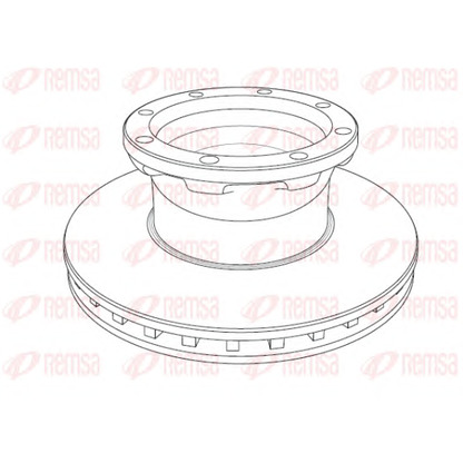 Photo Brake Disc KAWE NCA119520