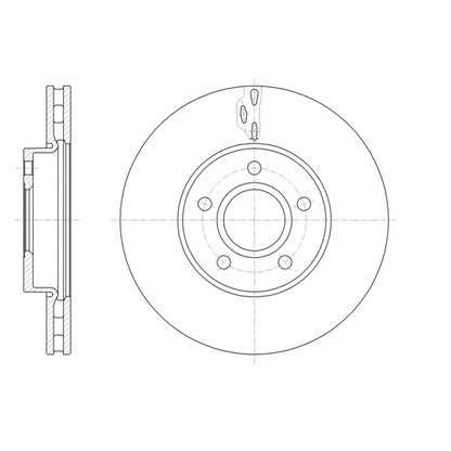 Photo Brake Disc KAWE 6156010