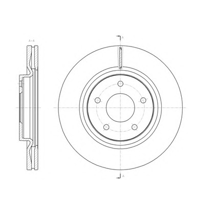 Photo Brake Disc KAWE 6158010