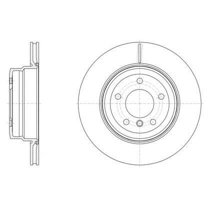 Photo Brake Disc KAWE 6149410