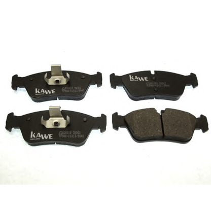 Photo Brake Pad Set, disc brake KAWE 810018