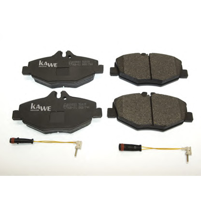 Photo Brake Pad Set, disc brake KAWE 810081