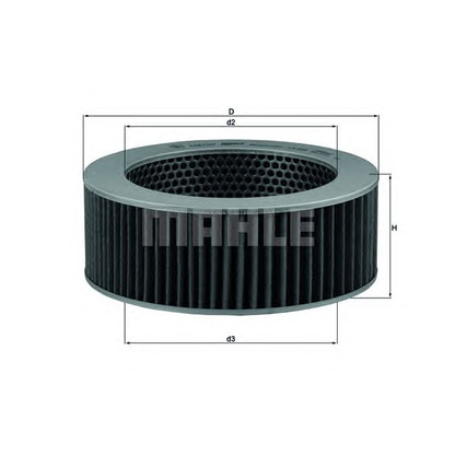 Photo Air Filter MAHLE LX919