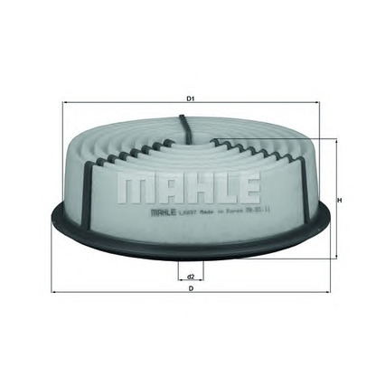 Photo Air Filter MAHLE LX837