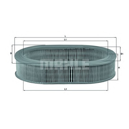 Zdjęcie Filtr powietrza MAHLE LX698