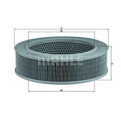 Photo Air Filter MAHLE LX264