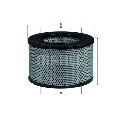Photo Air Filter MAHLE LX190