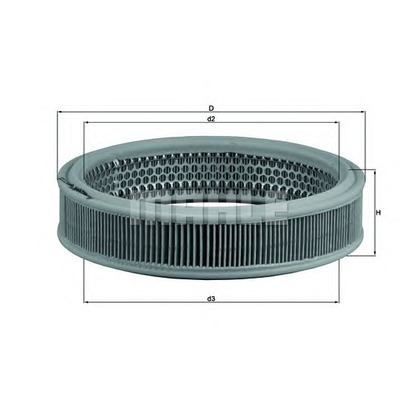 Photo Air Filter MAHLE LX215