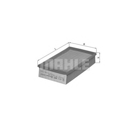 Photo Filtre à air MAHLE LX452