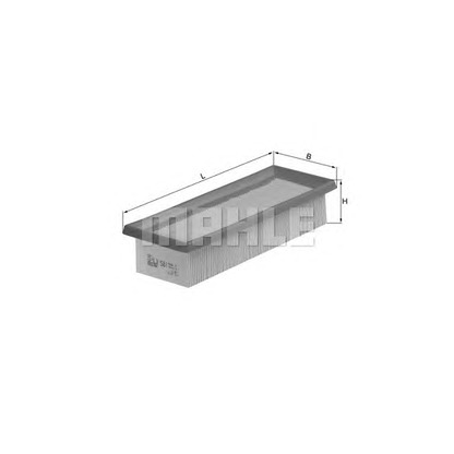 Photo Filtre à air MAHLE LX581