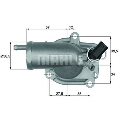 Foto Termostato, Refrigerante MAHLE TH987