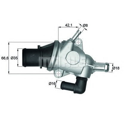 Photo Thermostat d'eau MAHLE TI12588