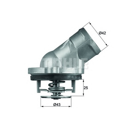 Foto Termostato, refrigerante MAHLE TI4587D