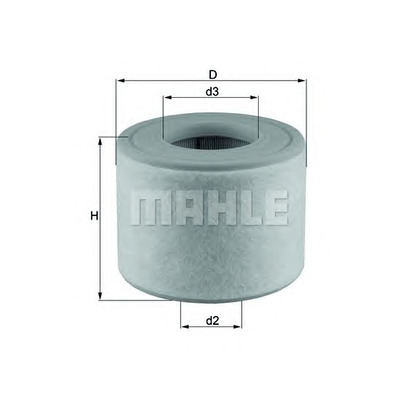 Photo Air Filter MAHLE LX26072