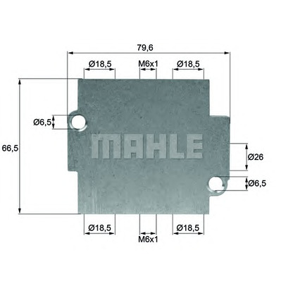 Photo Thermostat, oil cooling MAHLE TO1580