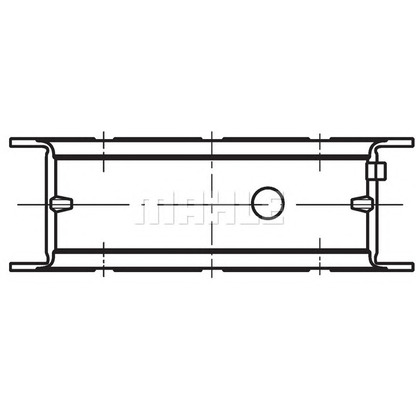 Photo Main Bearings, crankshaft MAHLE 001FL10168075