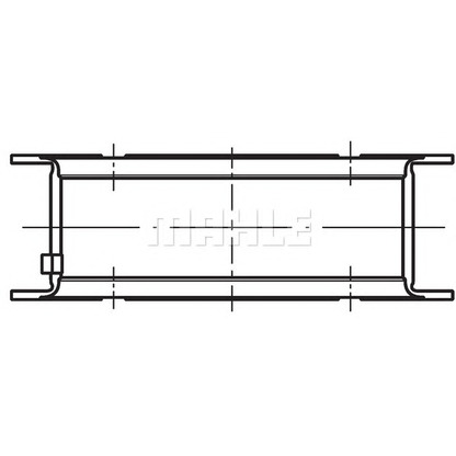 Photo Main Bearings, crankshaft MAHLE 001FL10168075