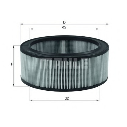 Foto Luftfilter MAHLE LX516