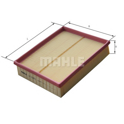 Photo Air Filter MAHLE LX1681