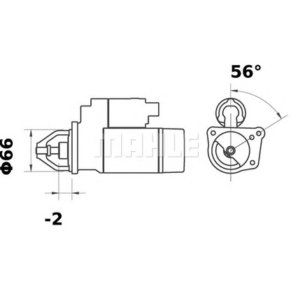 Photo Démarreur MAHLE MS9