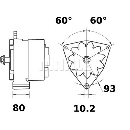 Foto Generator MAHLE MG505