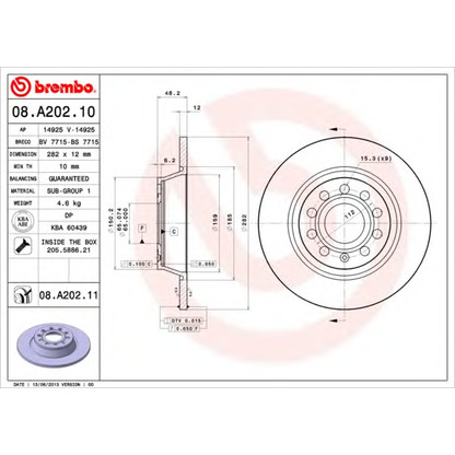 Photo Brake Disc BRECO BS7715