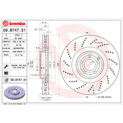 Photo Brake Disc BRECO BV9001